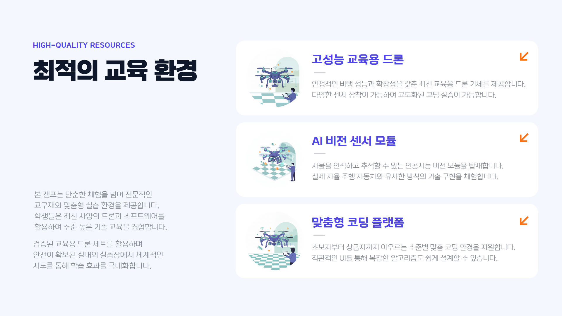 AI 드론 융합 방학캠프 제안서 이미지 7